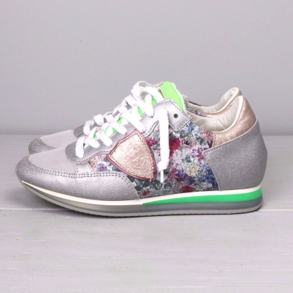 PHILIPPE MODEL
TROPE FLOWER SNEAKERS, size 36